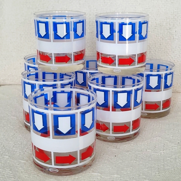 Bartrix 🎁set of 8 drinking glasses
